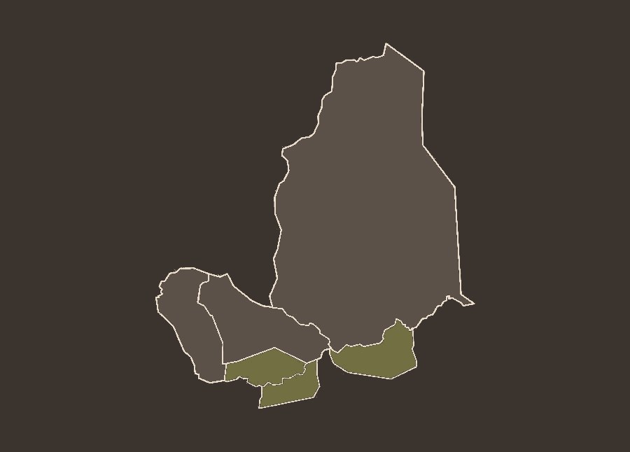 Map of Samburu showing its parks, reserves and conservancies